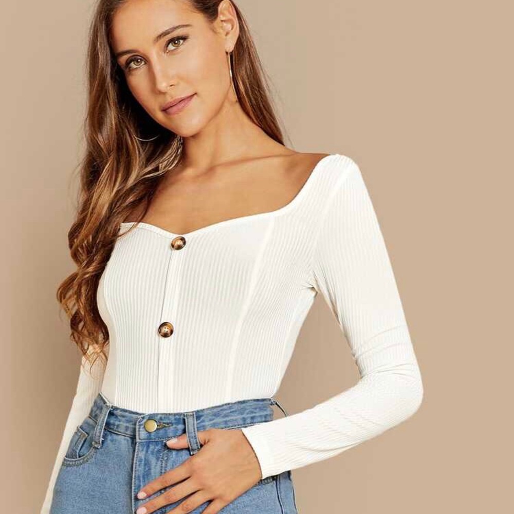 White long sleeve shirt